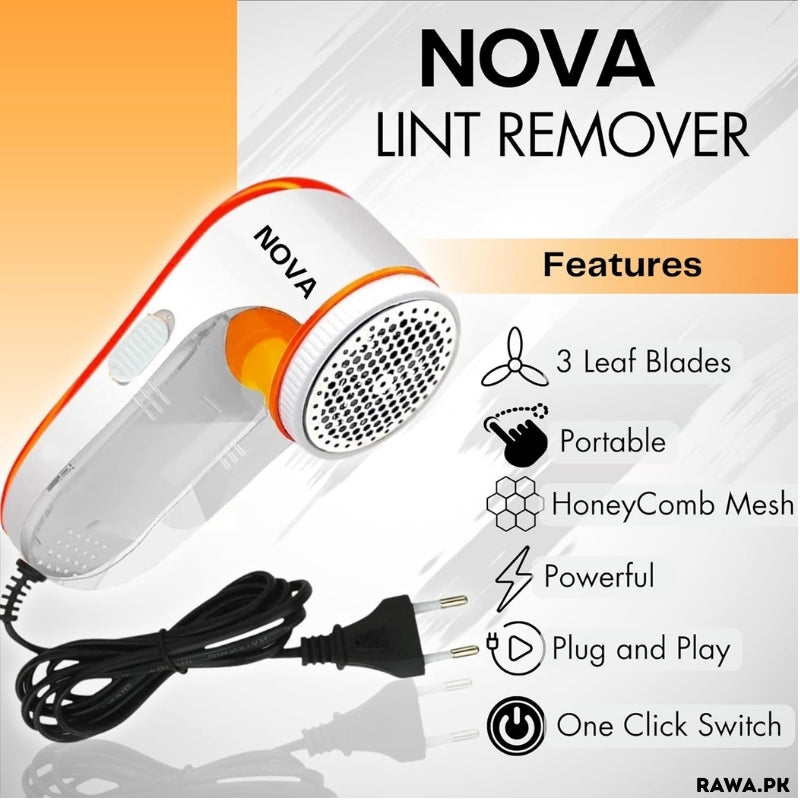 Nova NLR-208 Lint Remover Machine Shaver for Clothes